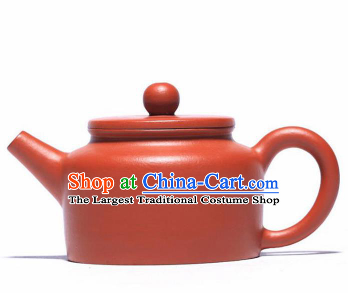 Traditional Chinese Handmade Zisha Teapot Red Clay Pottery Teapot