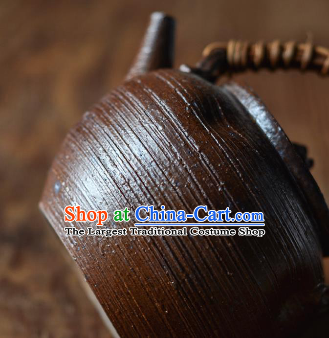 Traditional Chinese Handmade Kung Fu Zisha Teapot Red Clay Pottery Teapot