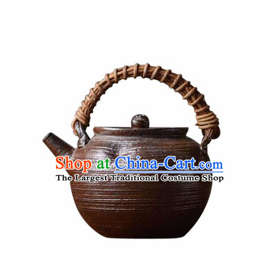 Traditional Chinese Handmade Kung Fu Zisha Teapot Red Clay Pottery Teapot