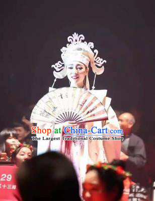 Chinese The Romantic Show of Songcheng Scholar Liang Shanbo Stage Performance Dance Costume for Men