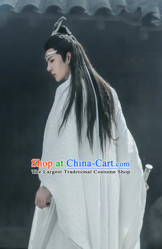 Drama The Untamed Chinese Ancient Swordsman Nobility Childe Lan Wangji Costumes for Men