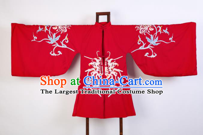 Traditional Chinese Ming Dynasty Dowager Wedding Embroidered Hanfu Dress Ancient Royal Princess Replica Costume for Women