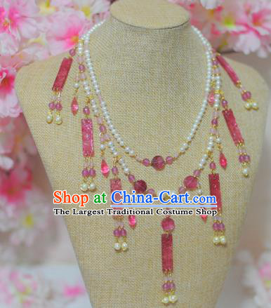 Traditional Chinese Hanfu Necklace Ancient Princess Necklet Accessories for Women