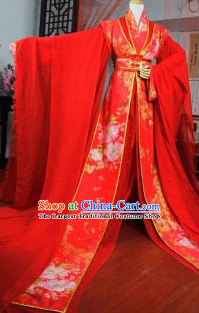 Traditional Chinese Cosplay Swordsman Wedding Red Clothing Ancient Prince Nobility Childe Costume for Men