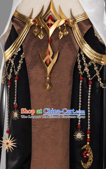 Traditional Chinese Cosplay Nobility Childe Clothing Ancient Swordsman Costume for Men