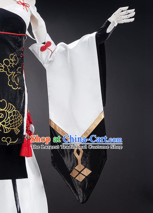 Traditional Chinese Cosplay Fairy Dress Ancient Heroine Costume for Women