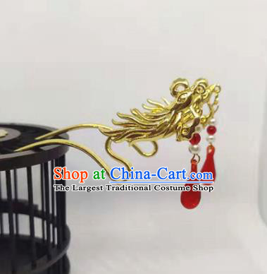 Traditional Chinese Hanfu Palace Phoenix Hair Clip Hairpins Ancient Princess Hair Accessories for Women