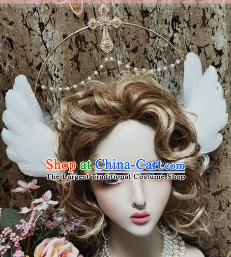Top Grade Baroque Royal Crown Handmade Crystal Hair Accessories for Women