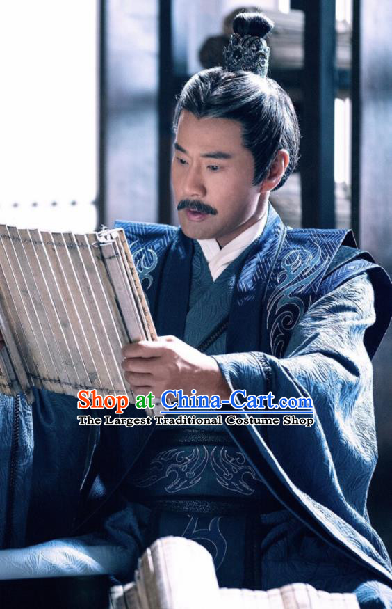 Drama Fights Break Sphere Ancient Chinese Royal Highness Swordsman Xiao Zhan Costumes for Men
