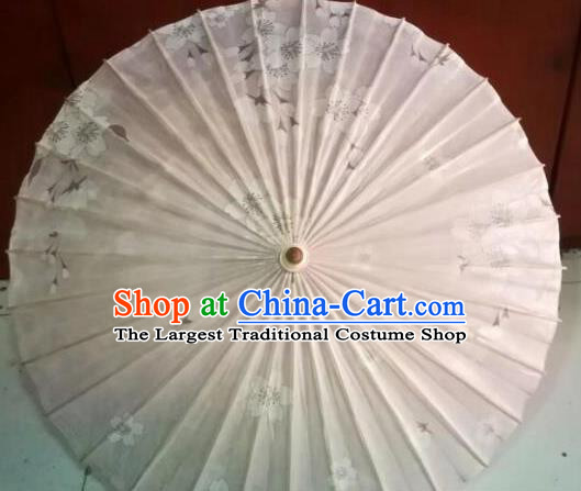Japanese Handmade Printing Cherry Blossom Oil Paper Umbrella Traditional Dance Umbrellas