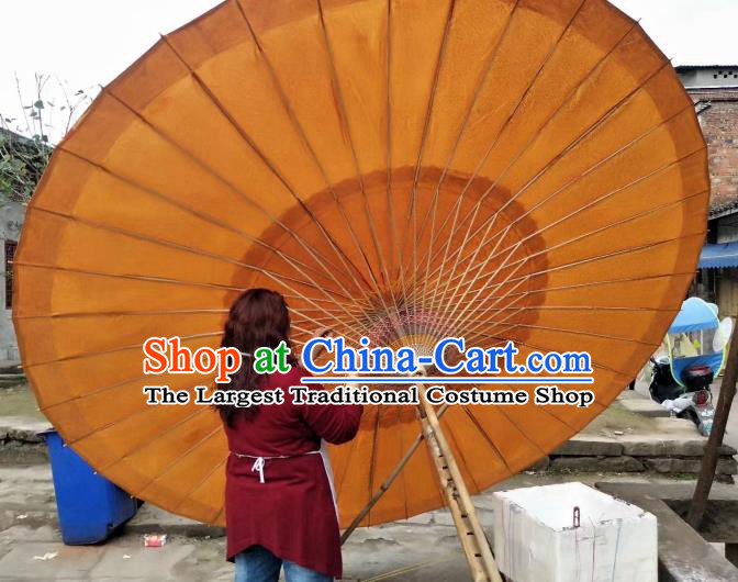 Chinese Handmade Large Oil Paper Umbrella Traditional Decoration Umbrellas