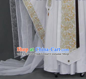 Chinese Traditional Cosplay Taoist King Costumes Ancient Swordsman Clothing for Men