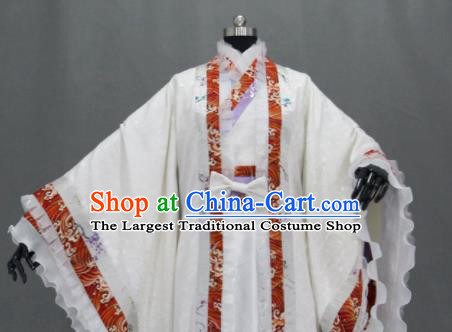 Customize Chinese Traditional Cosplay Nobility Childe Costumes Ancient Swordsman Clothing for Men