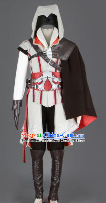 Traditional Chinese Cosplay Assassin Costumes Ancient Swordsman Clothing for Men