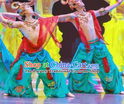 Dance Between Heaven and Earth Chinese Classical Dance Clothing Stage Performance Dance Costume for Men