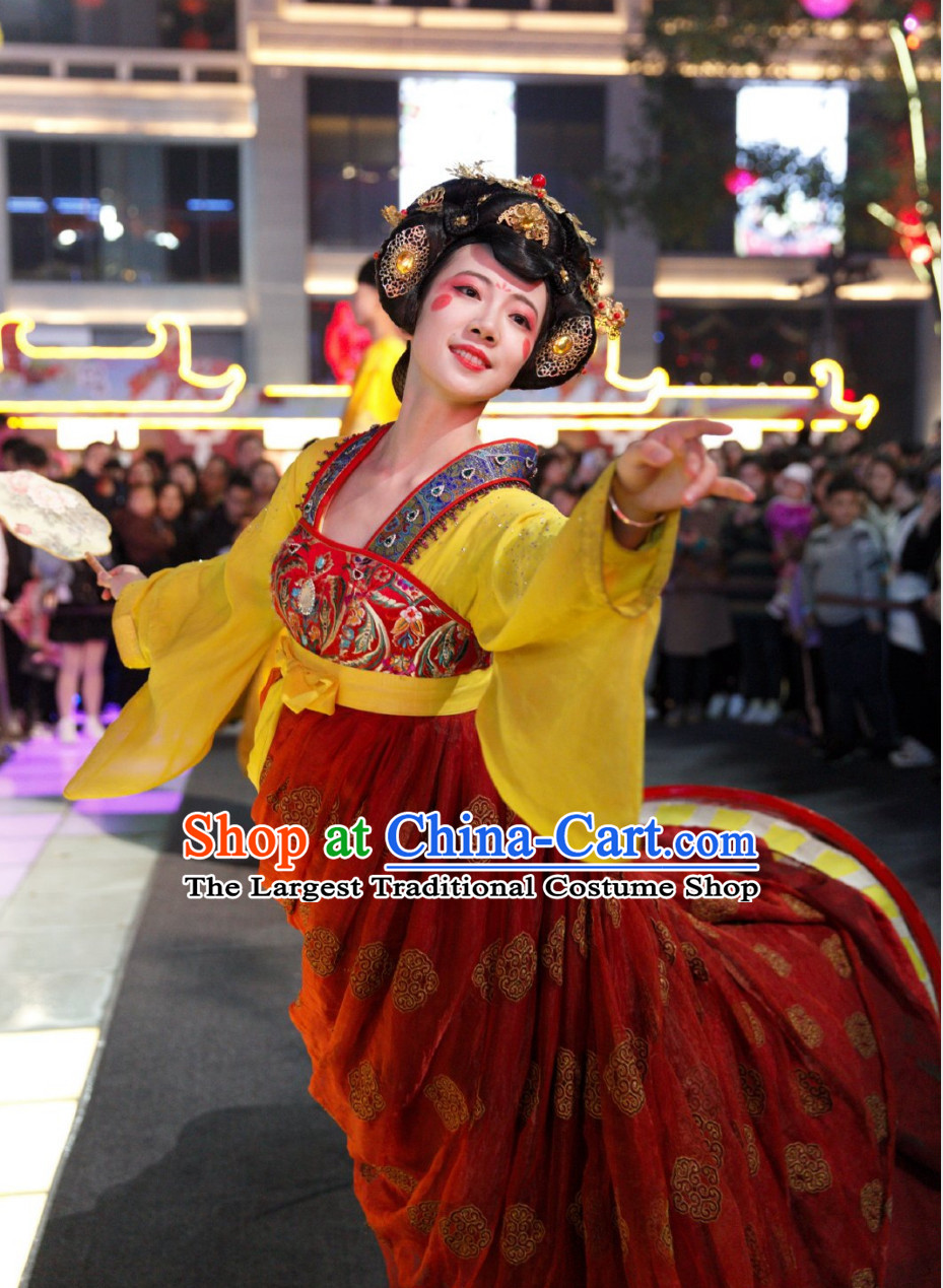 Chinese Costumes Dress Dance Costume Dragon Dance Lion Dance