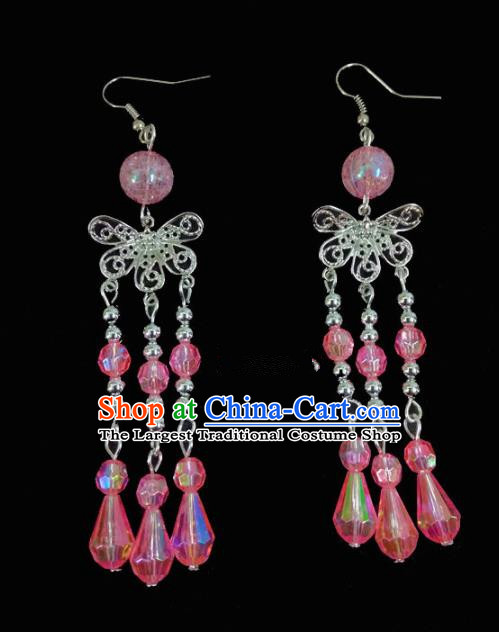 Chinese Traditional Beijing Opera Accessories Peking Opera Earrings for Adults