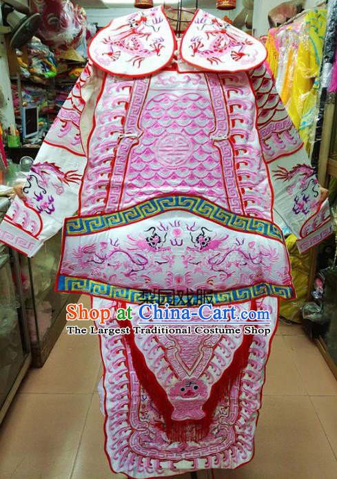 Chinese Traditional Beijing Opera General Costume Peking Opera Military Officer Robe for Adults