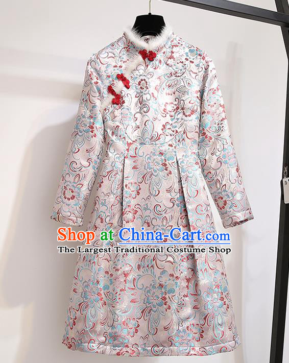Chinese Traditional Tang Suit Costume Qipao Dress Cheongsam for Women