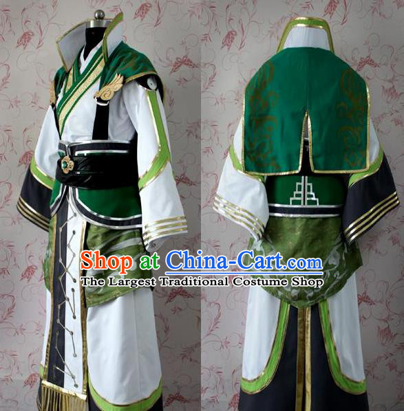 Chinese Ancient Cosplay Swordsman Costume Traditional Prince Clothing for Men