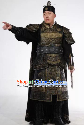 Chinese Ancient Drama Song Dynasty Warrior General Body Armor Complete Set