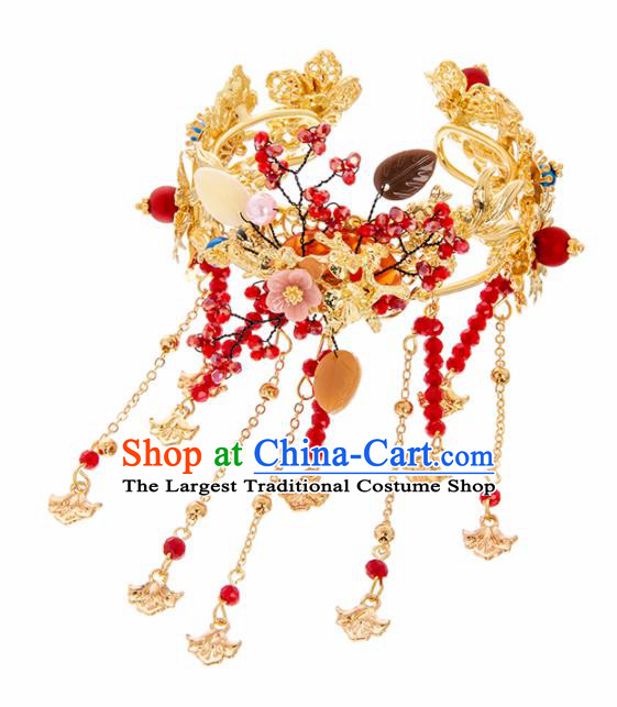 Chinese Ancient Hanfu Jewelry Accessories Traditional Wedding Tassel Bracelet for Women