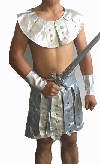 Traditional Roman Warrior Costume Ancient Rome General Armor Clothing for Men