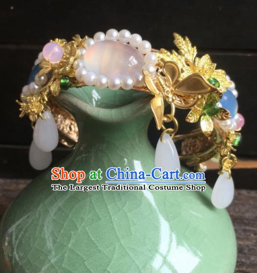 Top Grade Chinese Handmade Bracelet Traditional Bride Bangle Accessories for Women