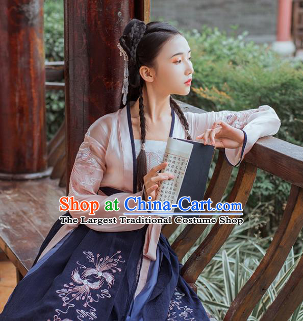 Chinese Traditional Tang Dynasty Nobility Lady Historical Costume Ancient Swordswoman Hanfu Dress for Women