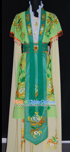 Chinese Traditional Beijing Opera Actress Peri Dress Peking Opera Princess Embroidered Costume for Women