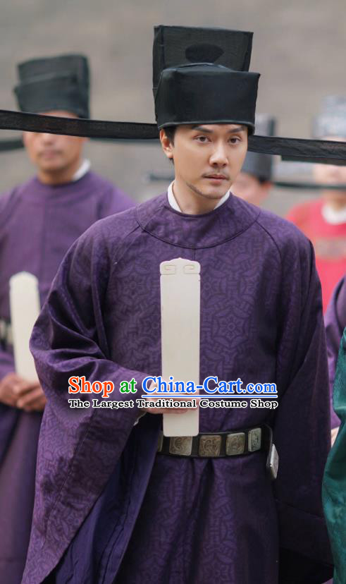 The Story Of MingLan Traditional Chinese Ancient Song Dynasty Military Officer Replica Costume for Men