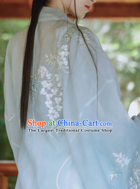 Chinese Traditional Hanfu Dress Ancient Tang Dynasty Princess Embroidered Costume for Women