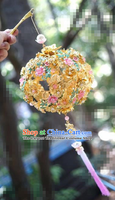 Chinese National Wedding Jewelry Accessories Handmade Traditional Tassel Lantern for Women