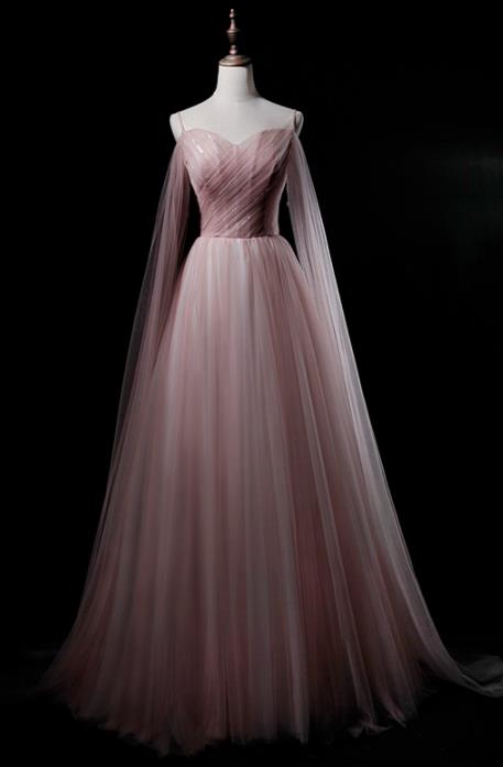 Top Grade Catwalks Pink Lace Veil Evening Dress Compere Modern Fancywork Costume for Women