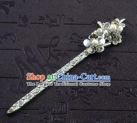 Chinese Ancient Princess Plum Blossom Hairpins Traditional Palace Hanfu Wedding Hair Accessories for Women