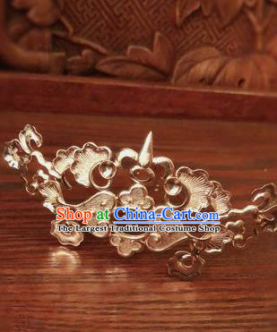 Traditional Chinese Ming Dynasty Queen Hairpins Hair Crown Handmade Ancient Palace Hair Accessories for Women