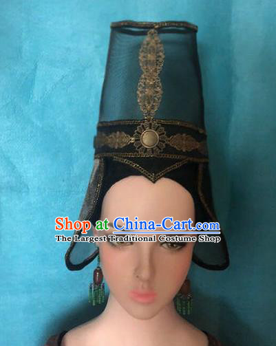 Traditional Chinese Qin Dynasty Prince Hairdo Crown Hair Accessories Ancient Nobility Childe Hat for Men