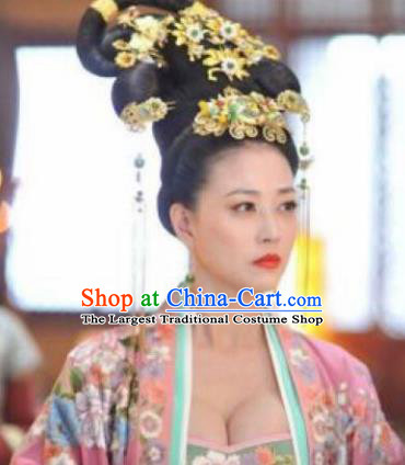 Chinese Handmade Hanfu Tang Dynasty Hairpins Traditional Ancient Imperial Consort Hair Accessories for Women