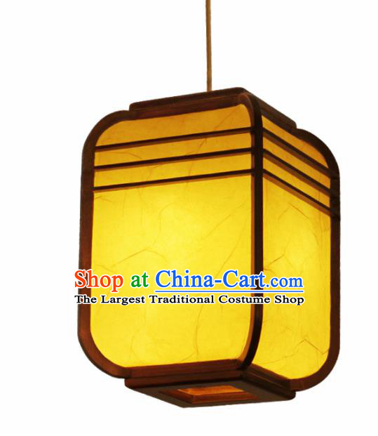 Chinese Traditional Sheepskin Palace Lantern Handmade New Year Hanging Lanterns Ceiling Lamp