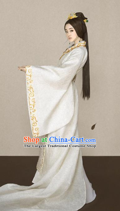 Chinese Ancient Imperial Consort Hanfu Dress Traditional Han Dynasty Court Concubine Historical Costume for Women