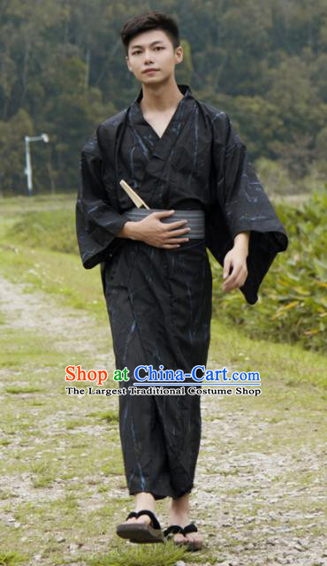 traditional male kimono