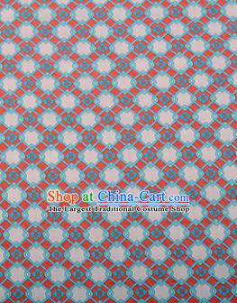 Chinese Traditional Flowers Pattern Design Brocade Silk Fabric Tang Suit Fabric Material