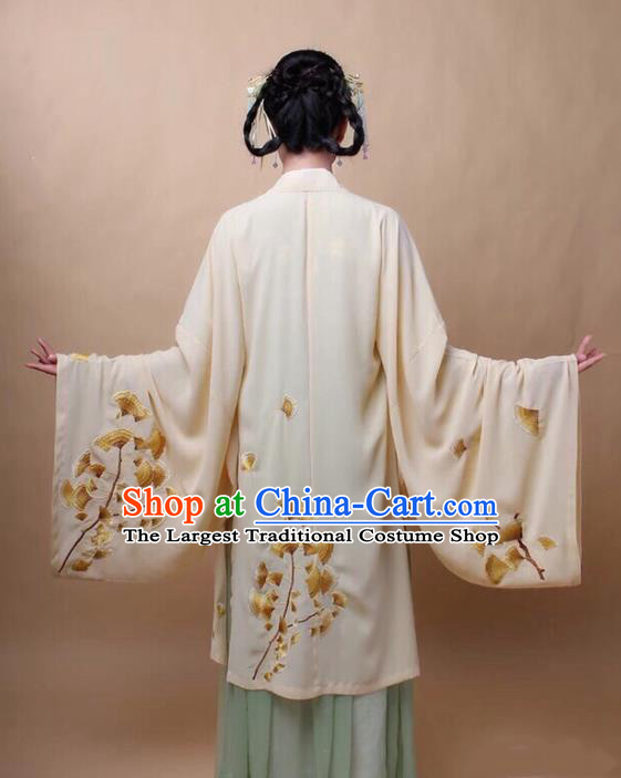 Traditional Chinese Ming Dynasty Imperial Consort Embroidered Hanfu Dress Ancient Drama Palace Lady Historical Costume for Women