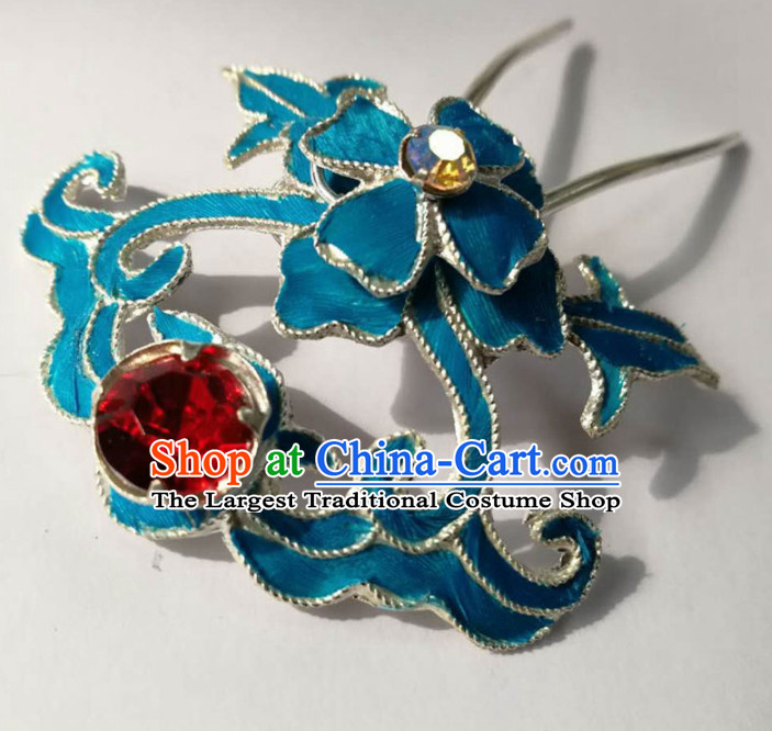 Chinese Ancient Court Princess Hairpins Traditional Beijing Opera Diva Hair Accessories for Women