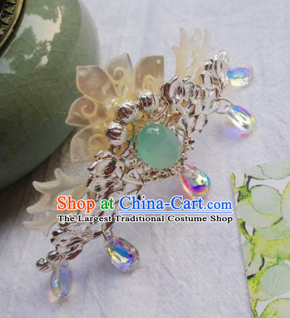 Chinese Ancient Palace Princess Hairpins Hair Crown Traditional Hanfu Hair Accessories for Women
