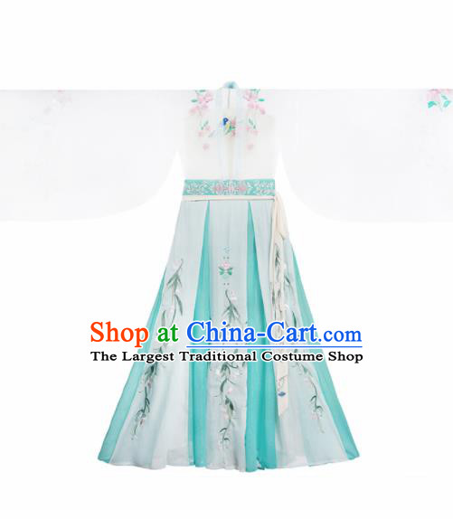 Ancient Chinese Imperial Consort Hanfu Dress Traditional Tang Dynasty Embroidered Court Replica Costume for Women