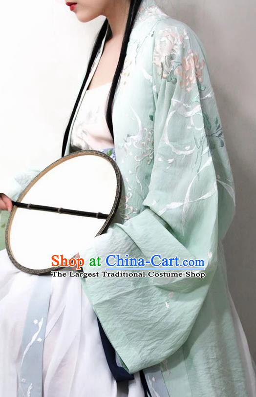 Chinese Traditional Song Dynasty Imperial Concubine Hanfu Dress Ancient Palace Princess Replica Costume for Women