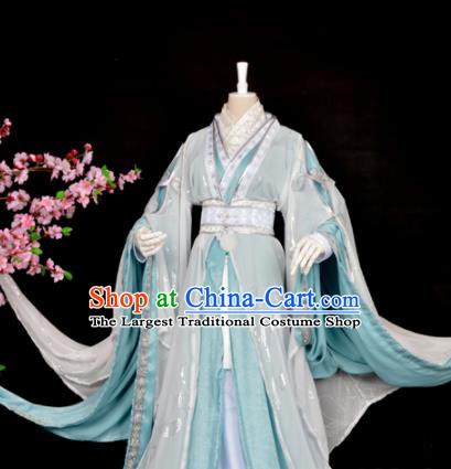 Customized Chinese Cosplay Swordsman Chu Wanning Costume Ancient Drama Childe Clothing for Men