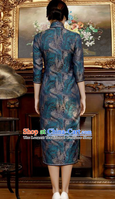 Chinese Traditional Customized Cheongsam National Costume Classical Qipao Dress for Women