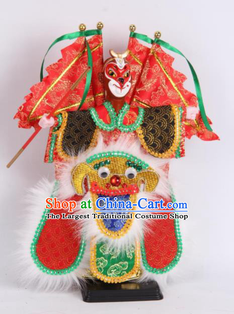 Traditional Chinese Handmade Handsome Monkey King Puppet Marionette Puppets String Puppet Wooden Image Arts Collectibles